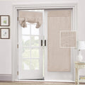 Linen Tie Curtains, Thermal Blackout Panels J28816