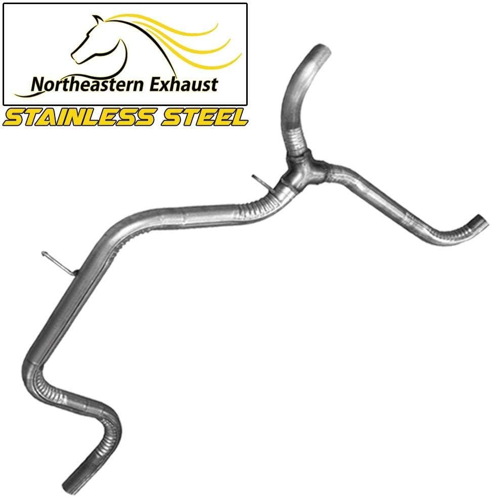 Stainless Steel Resonator Muffler Pipe Exhaust System Kit Z71355