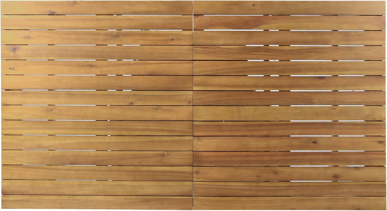 Teak Finish Acacia Wood Outdoor Dining Table I66048
