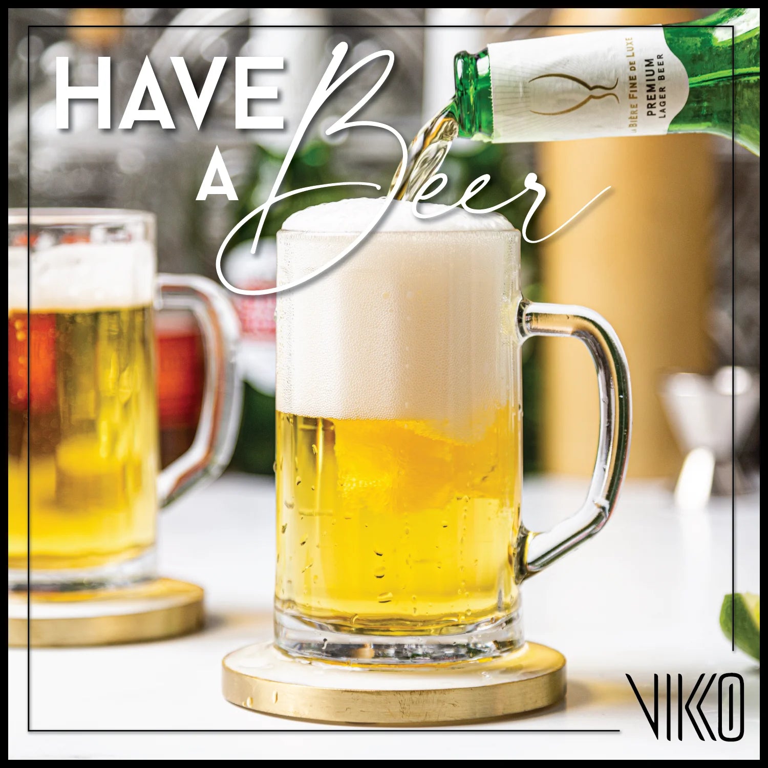 13.5 Ounce Clear Beer Mugs with Handle, Set of 6 Z571