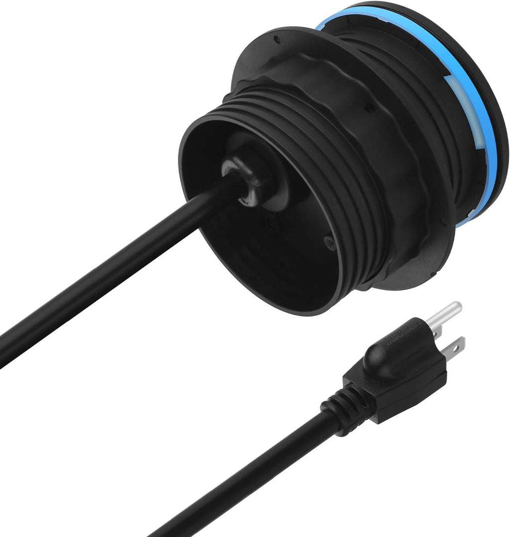 Desktop Power Grommet with Wireless Charger, USB C, Pack of 2 F9047