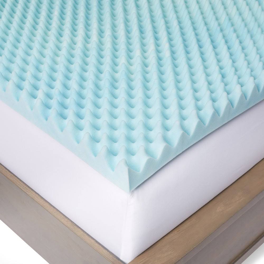 Gel Highloft 3-Inch Memory Foam Mattress Topper California King D969