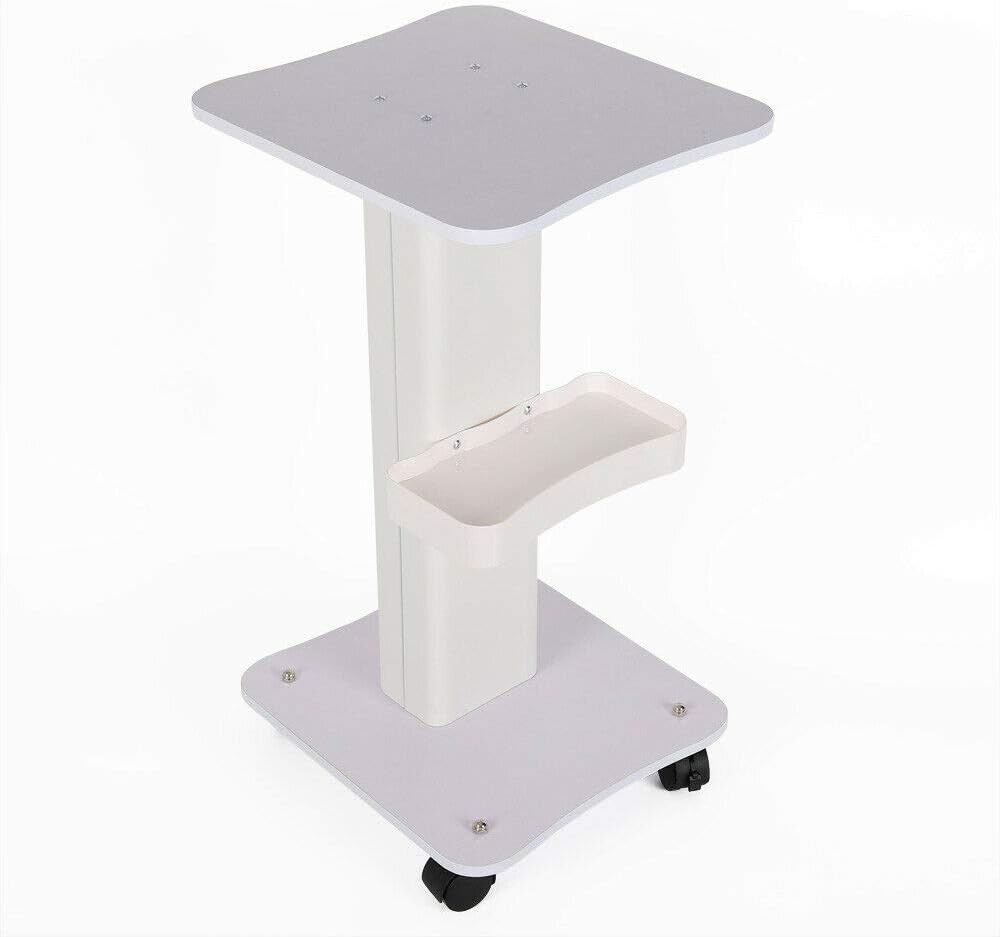 Rolling Cart Beauty Salon Trolley with 4 Wheels Aluminum Y648