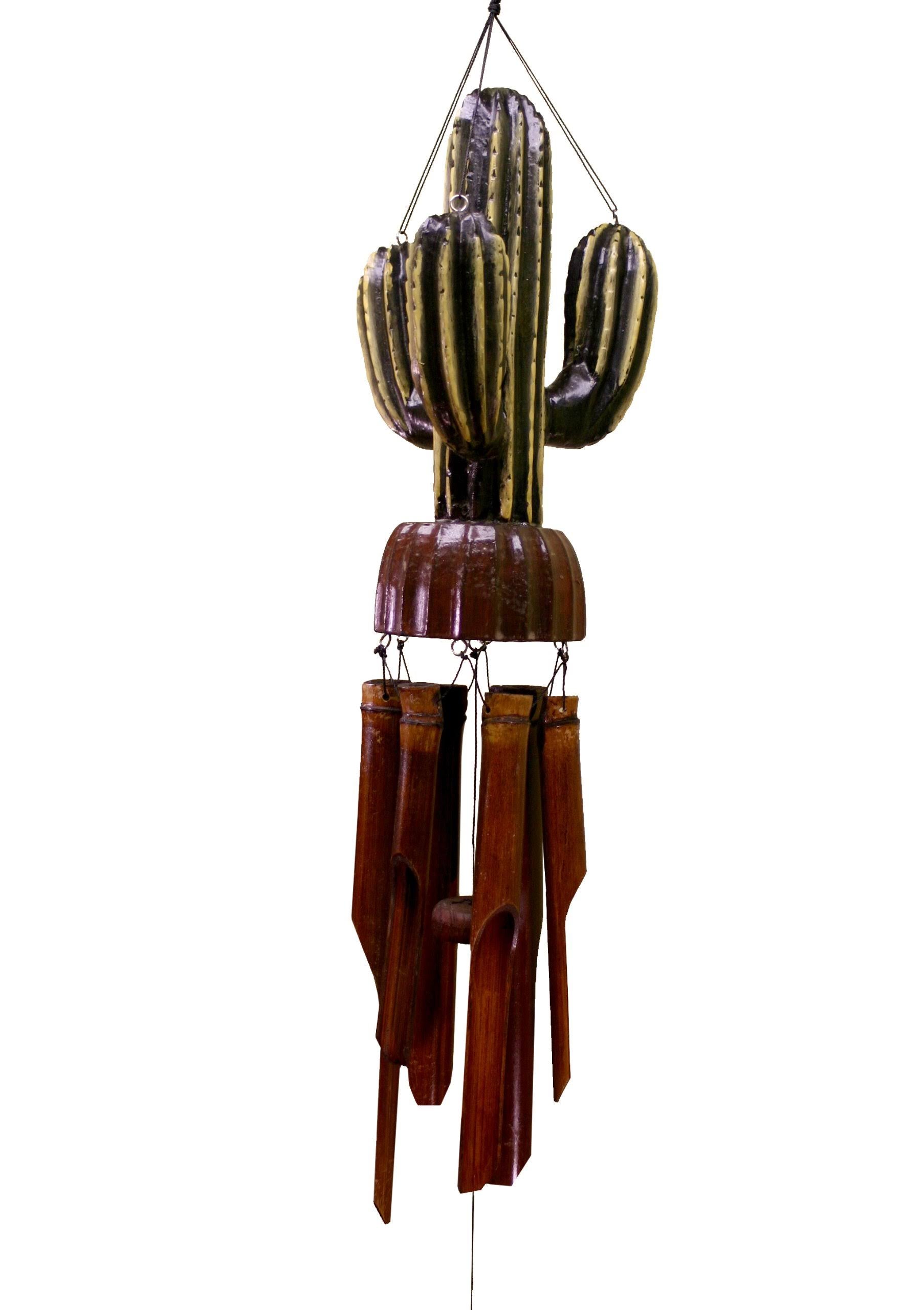 Cactus Bamboo Wind Chime N684