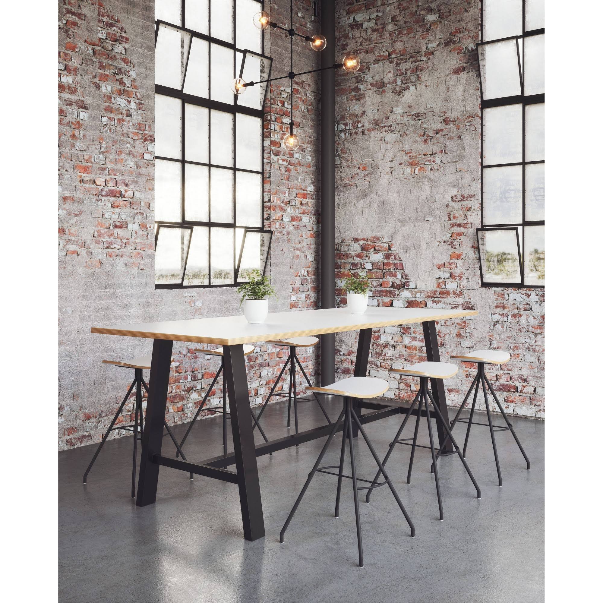 Espresso Laminate Barstool F61122