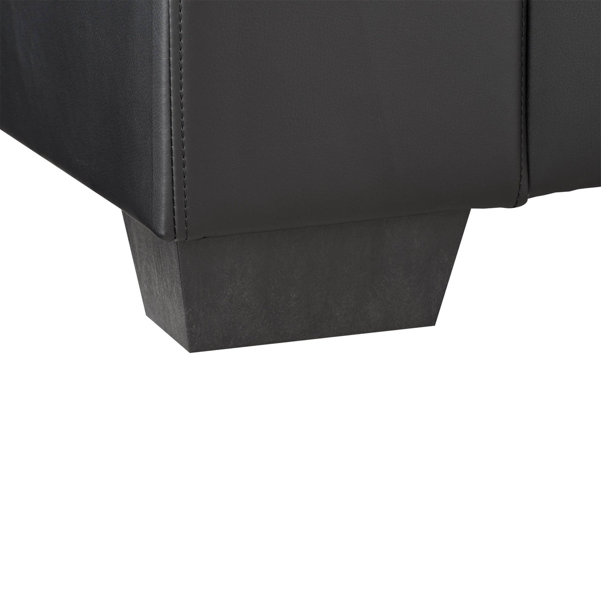 Red Bonded Leather Chair J28197