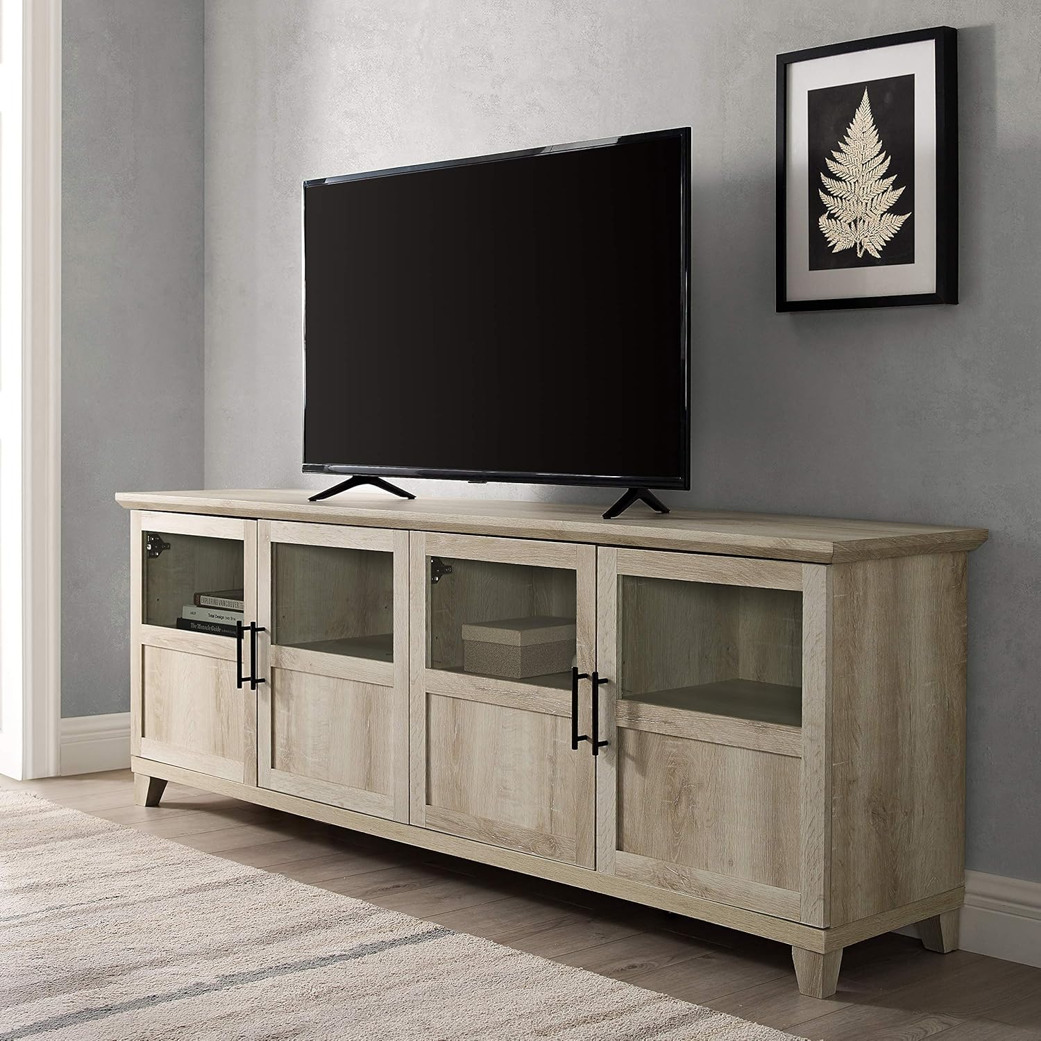 White Oak 70 Inch TV Stand K3033