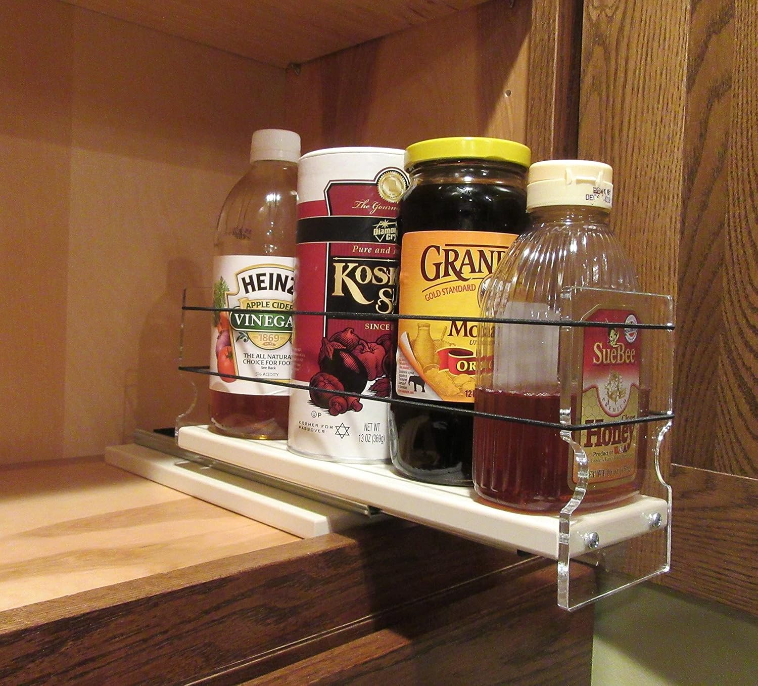 Spice Rack with Large Container Drawer B8510