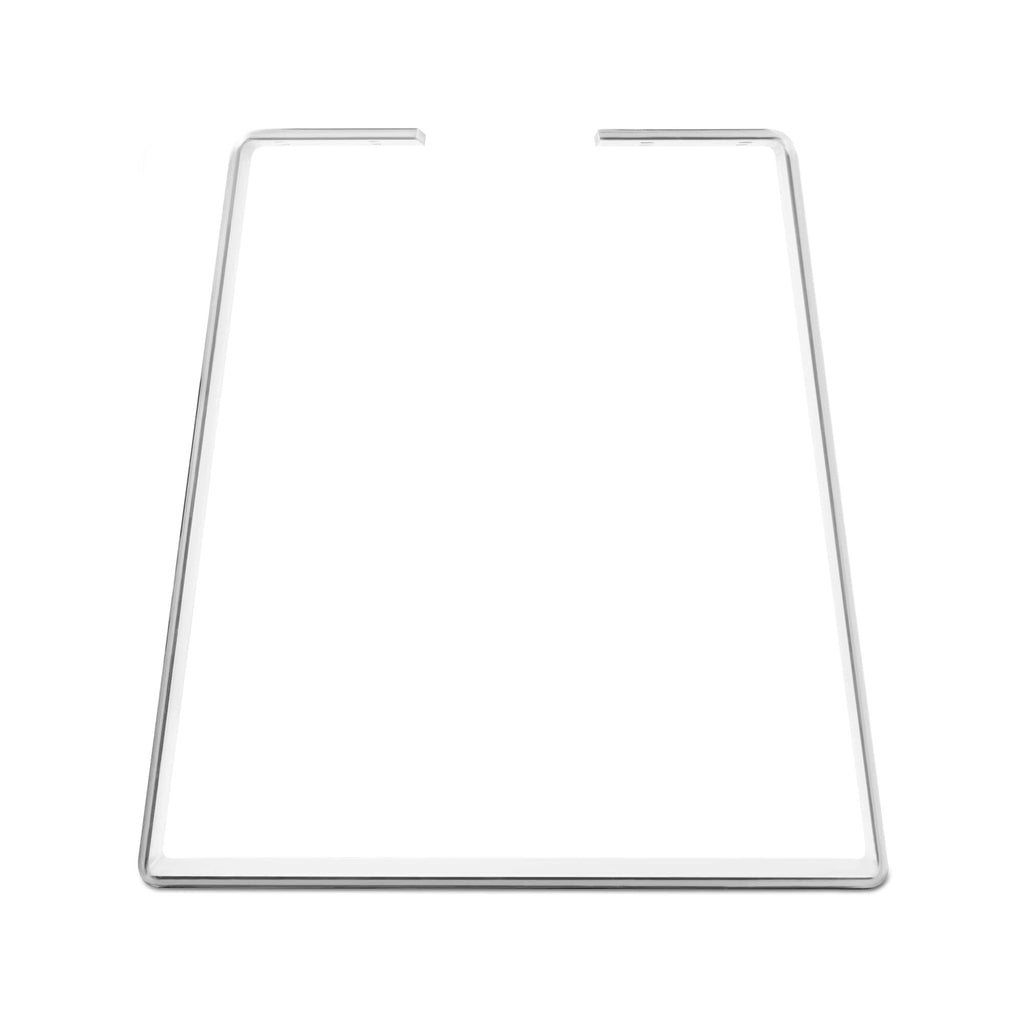 White Flat Bar Table Leg and Bench Base X181605