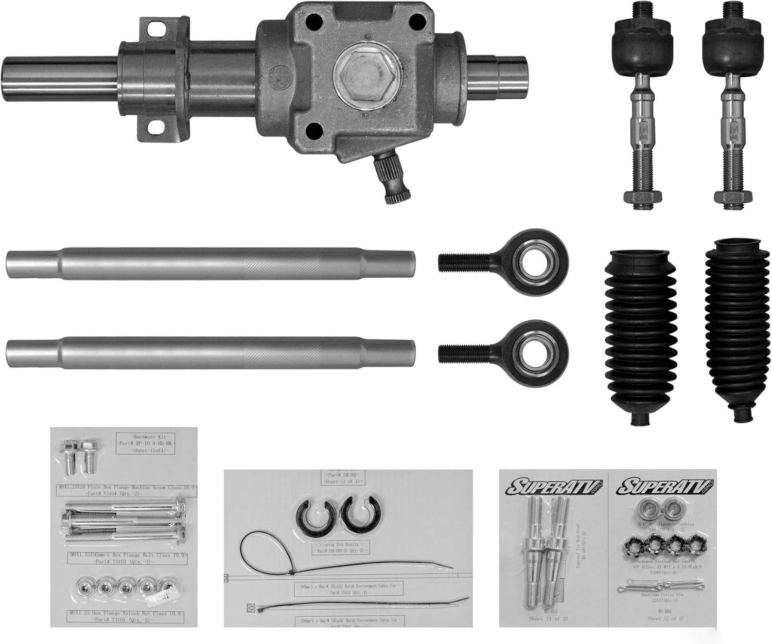 Heavy-Duty Rack and Pinion for Polaris Ranger XP 900 S18128
