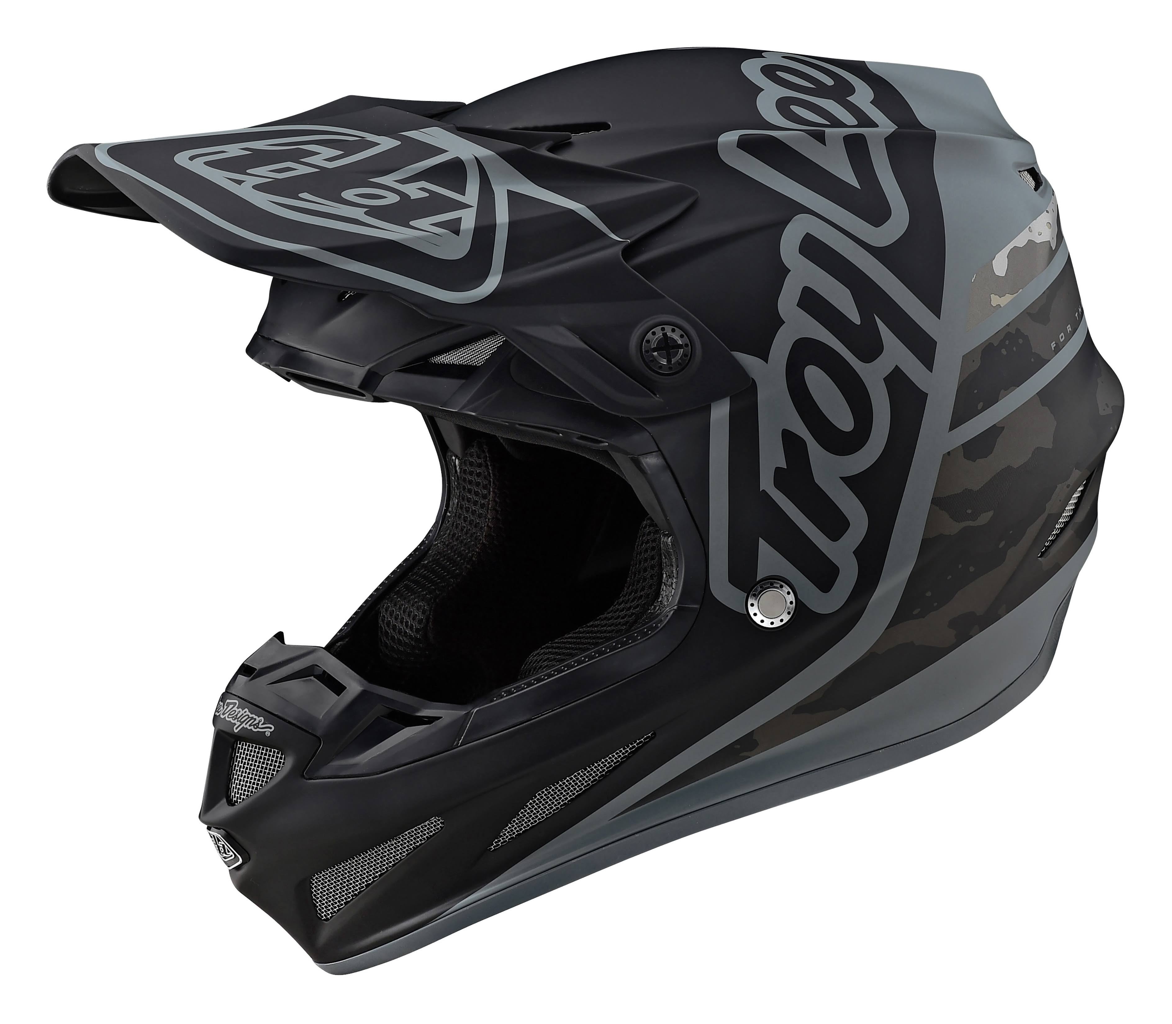Black Camo Composite Helmet Y22162