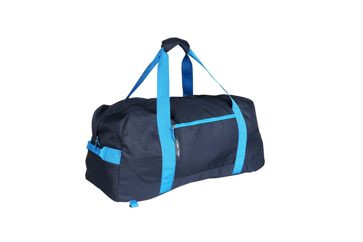 Blue Polyester 90L Duffel with Backpack Straps W4244