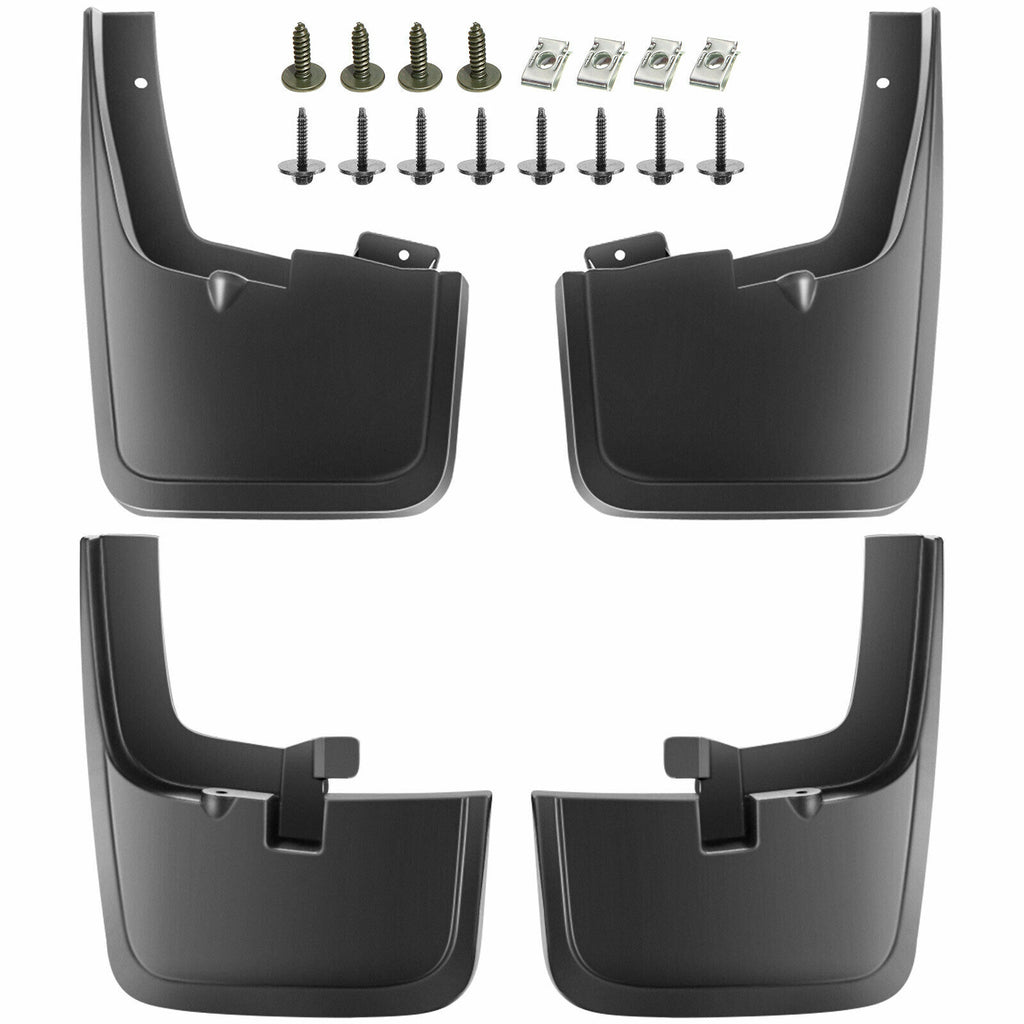 4x Splash Guard Mud Flaps For 2015-2019 Ford F-150 Front & Rear E2736