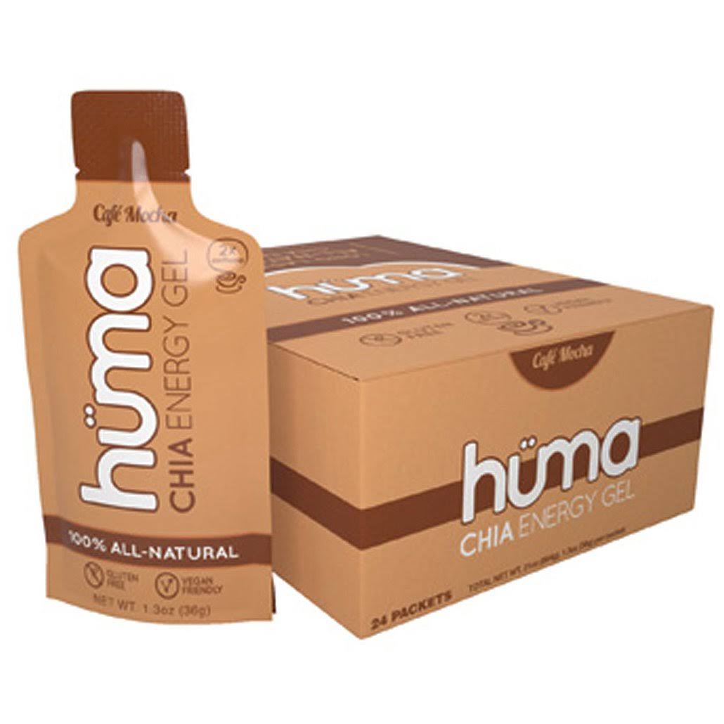 Chia Energy Gel Cafe Mocha Box of 24 D625565
