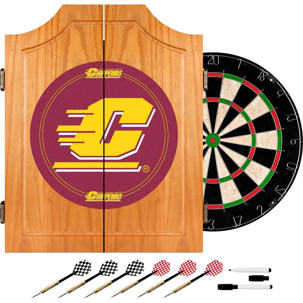 Wood Dart Cabinet Set N824