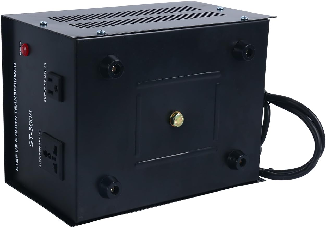 Step Up/Down Transformer 220V to 110V Voltage Power Converter 3000 Watt Pack of 2 G65464