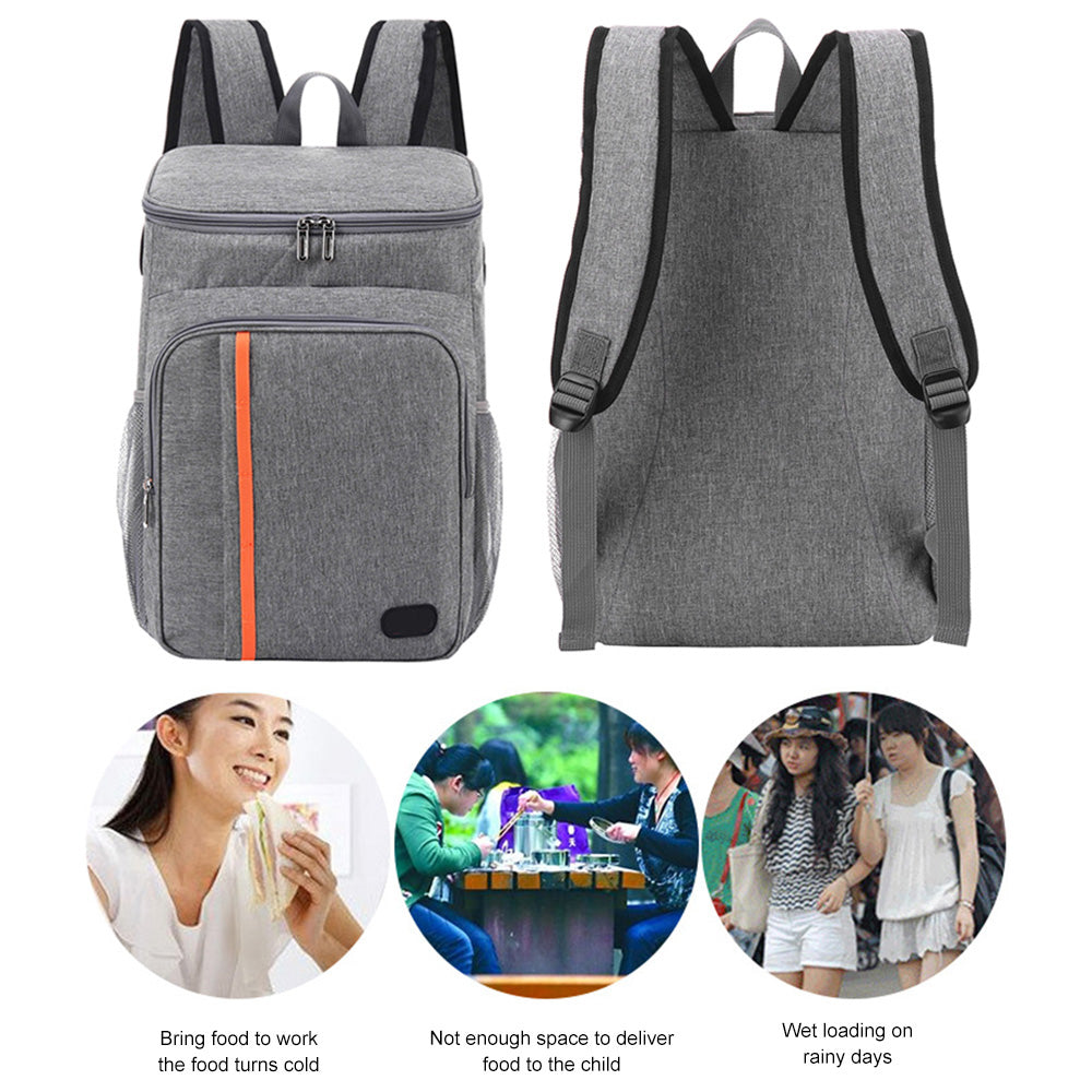 Insulated Cooler Backpack, Navy blue K481