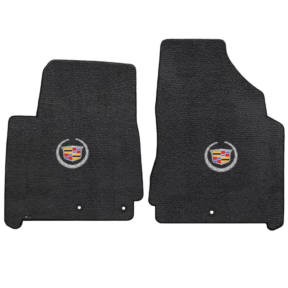 2-Piece Front Ebony Floor Mats C3704