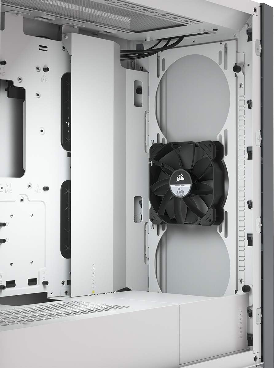 White Tempered Glass Mid-Tower ATX PC Case D93118