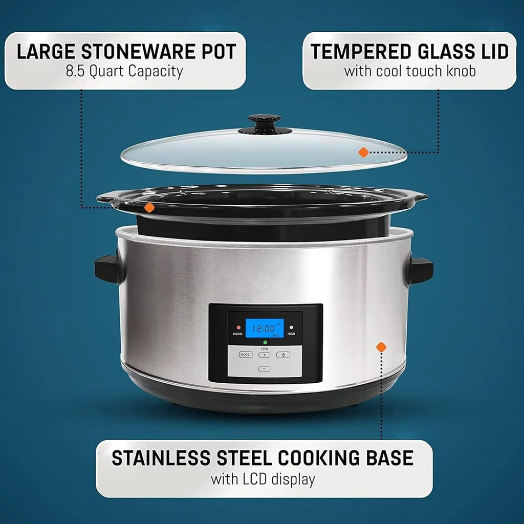 8.5-Quart Digital Programmable Slow Cooker Z18881