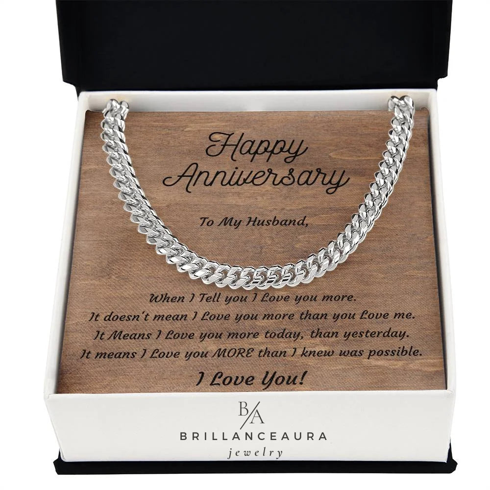 Cuban Link Stainless Steel Necklace M6636