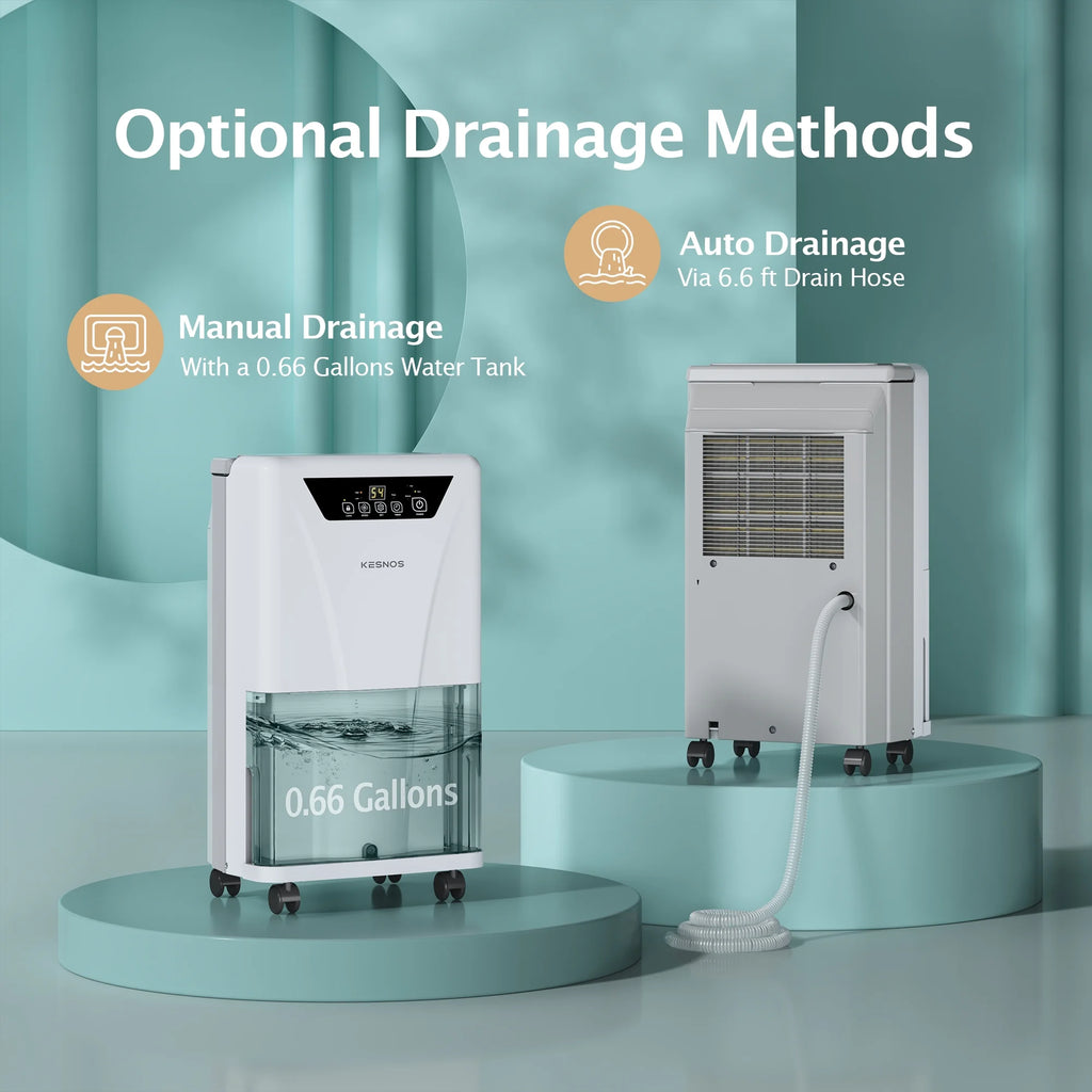 34 Pints Dehumidifier with Drain Hose X2086
