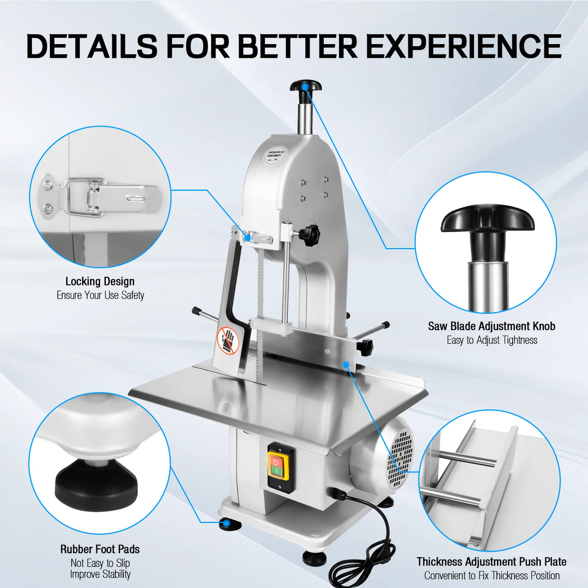 1500W Electric Bone Saw Cutting Machine T254133