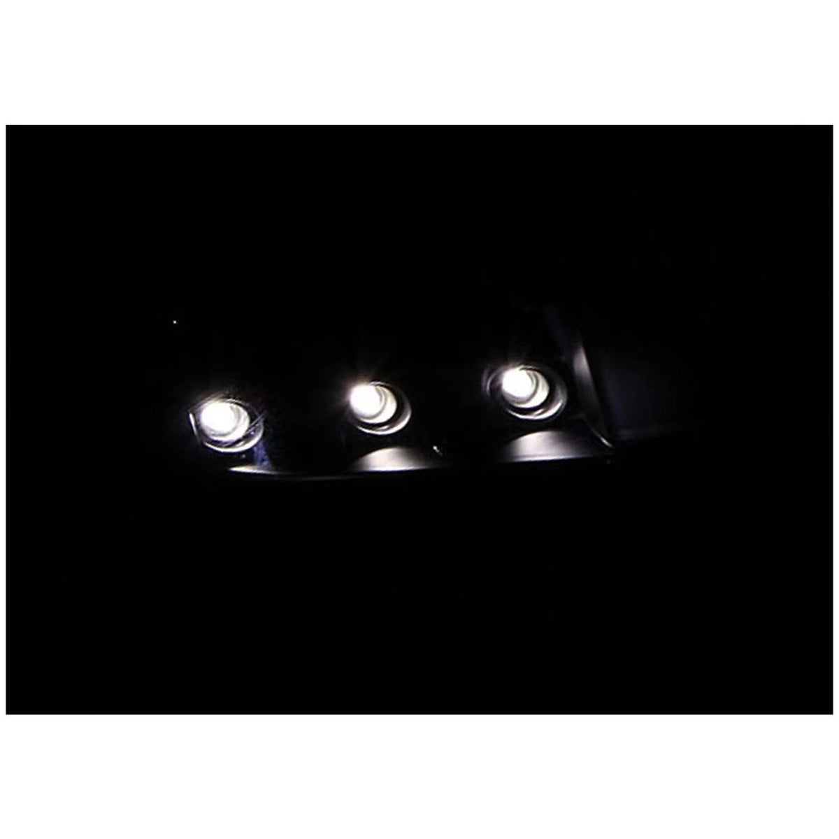 Chrome Crystal Headlights W331