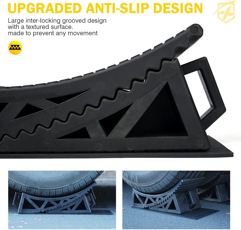 RV Leveling System Kit 2PCS with Anti-Slip Mats L2577
