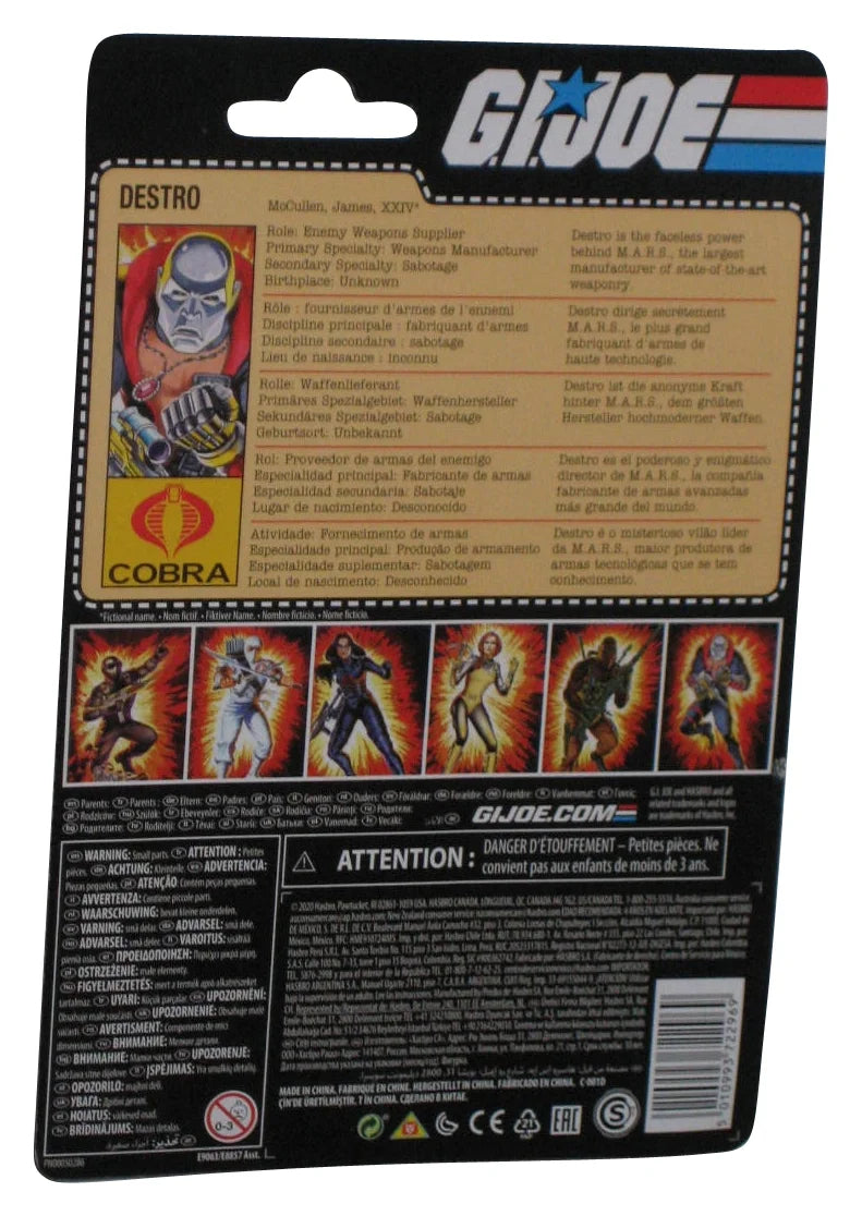 Destro Retro Collection 3.75 Inch Figure C64767