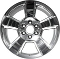 20 Inch Aluminum Alloy Wheel Rim 5 Spoke W715