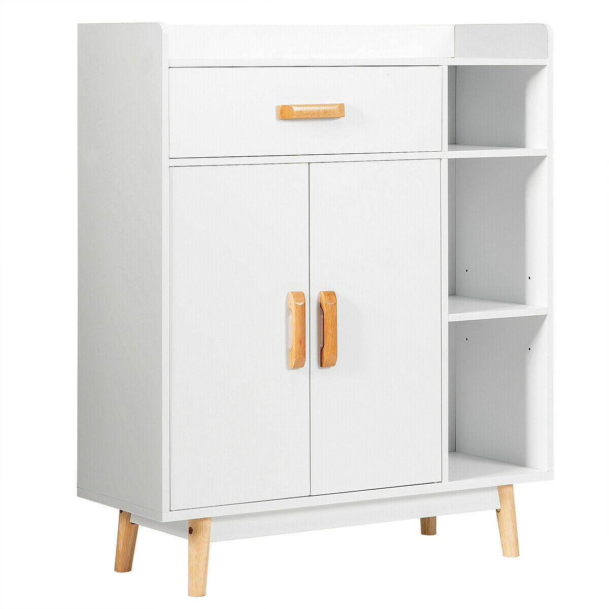 Floor Storage Cabinet Free Standing Cupboard Chest X461