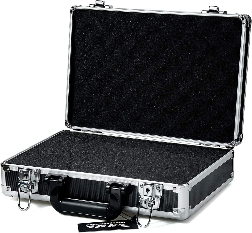 18in Two-Tone Aluminum Case with Pluck Foam Interior, Pack of 2 D927881