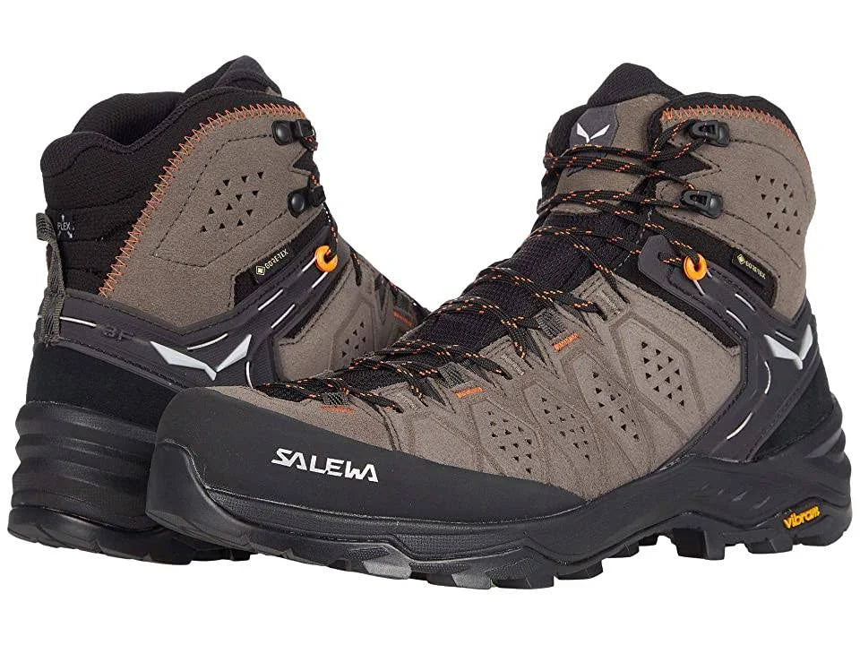 Men's Alp Trainer 2 Mid GTX Wallnut Fluo Orange 11.5 I841170