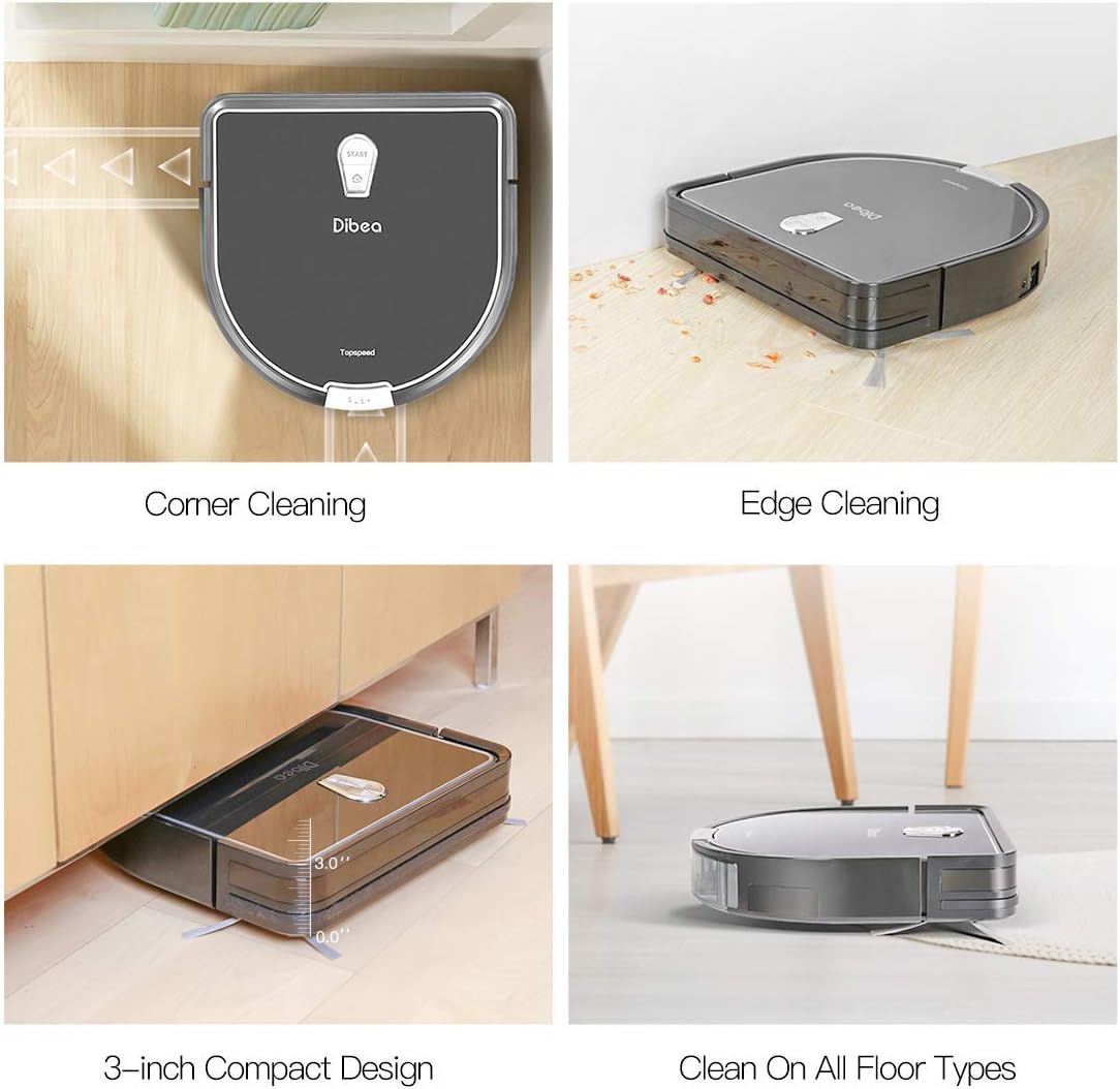 2-in-1 Mopping Robot Vacuum Cleaner B149599