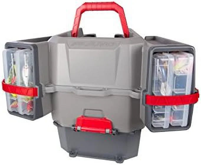 Grey/Red Tackle Box And Bait Storage Z59523