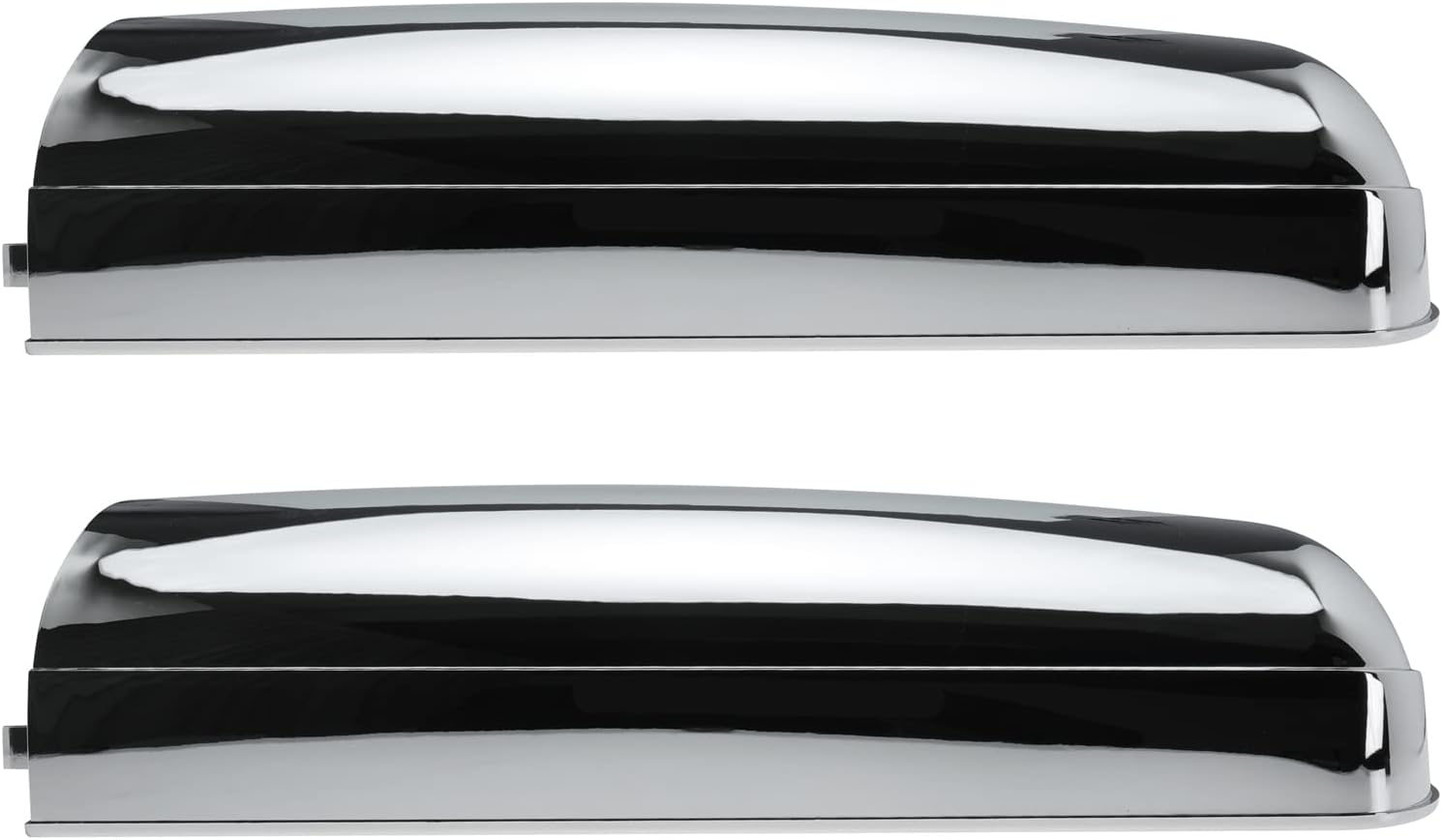 Chrome Door Mirror Cover Pair for Freightliner Cascadia Trucks 2008-2015 F605