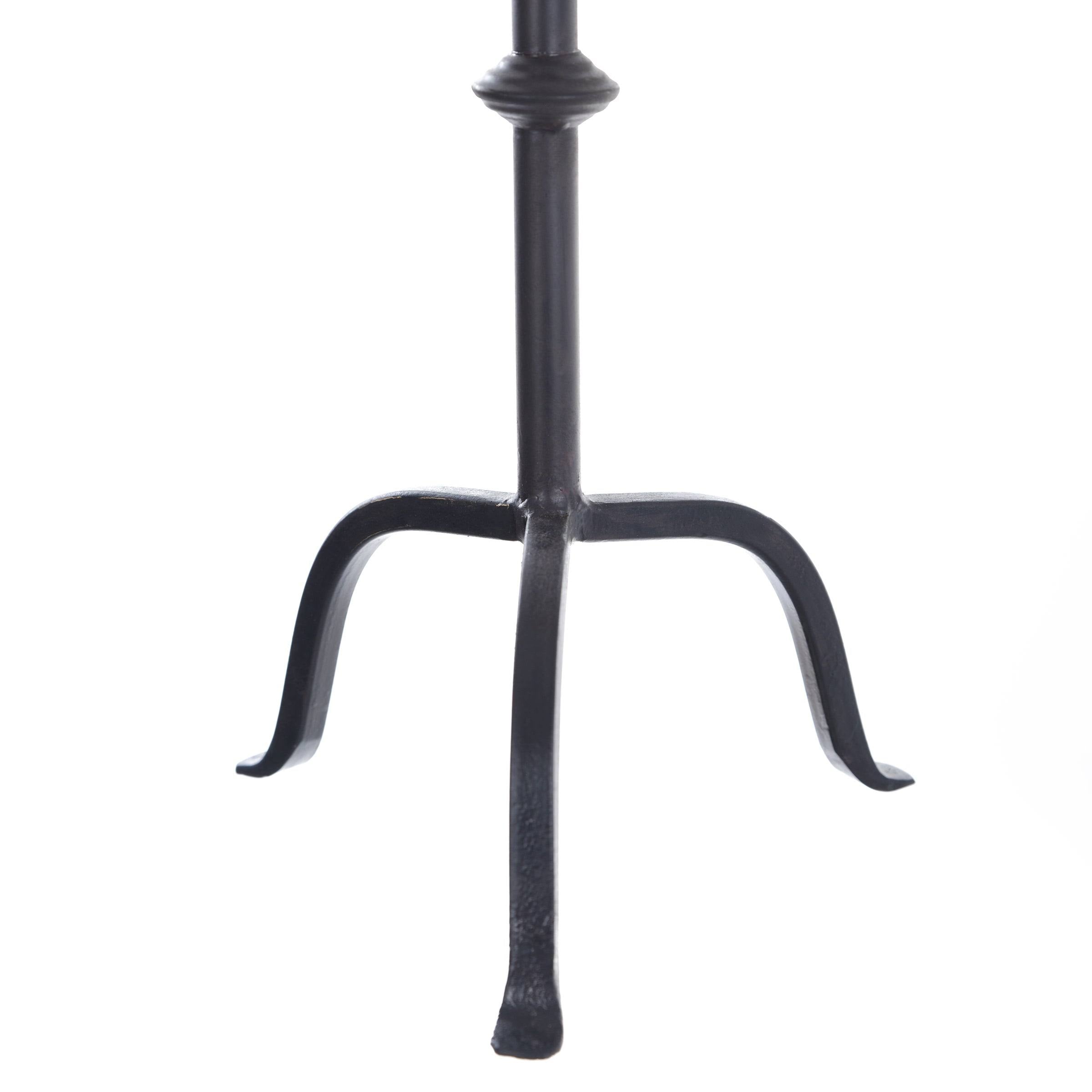 Dark Bronze Brass Metal Candle Holder S355792