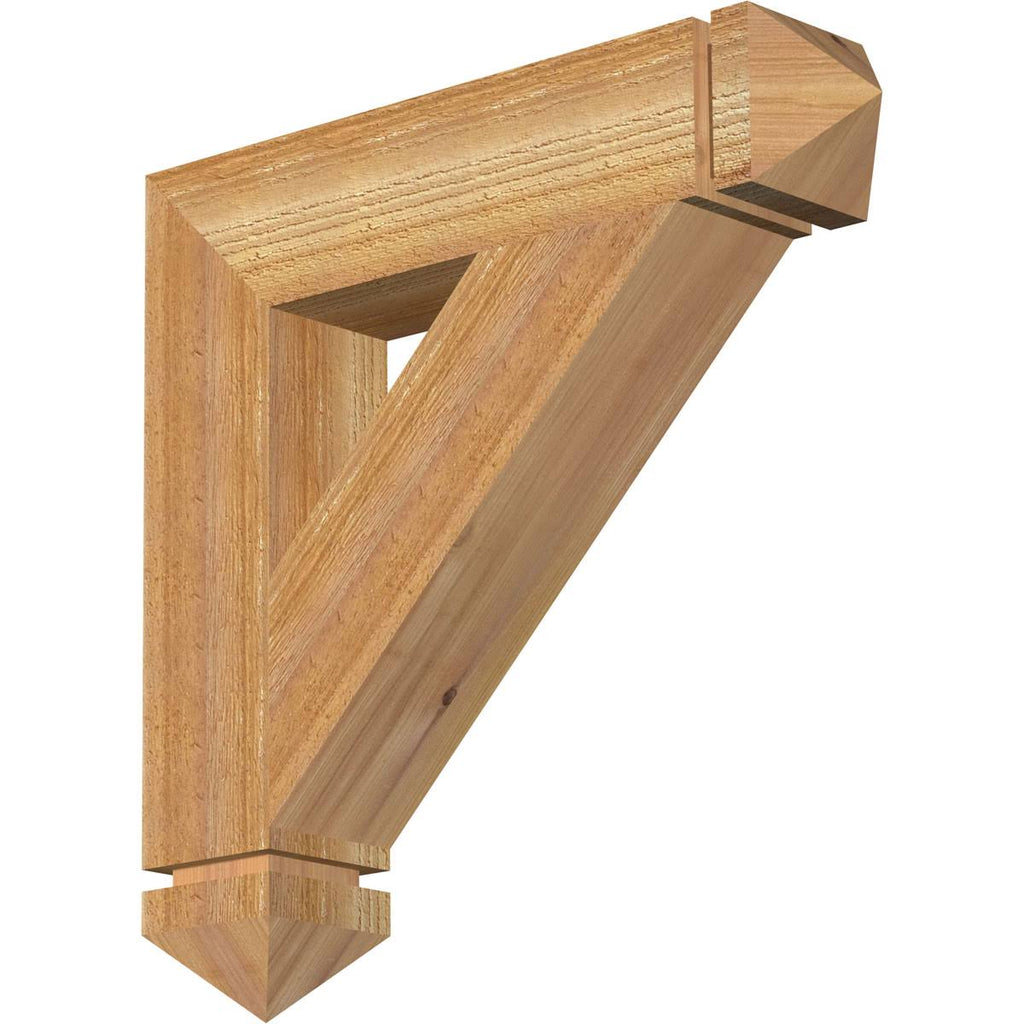 Western Red Cedar Traditional Arts & Crafts Bracket W239331