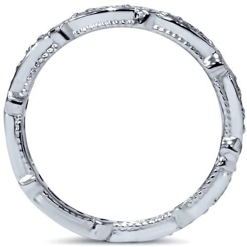14K White Gold Diamond Eternity Ring G18000