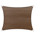 Brown Rectangle Sun Shade Sail O8354