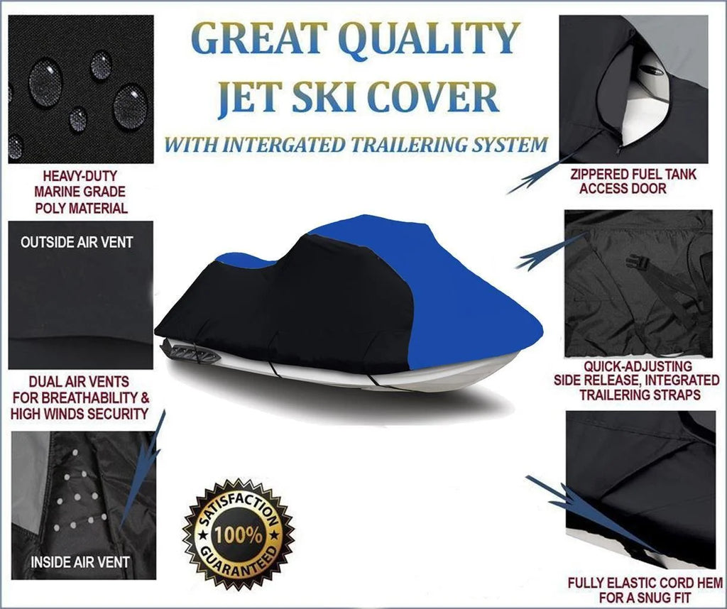 Heavy-Duty Jet Ski Trailerable Cover I88749