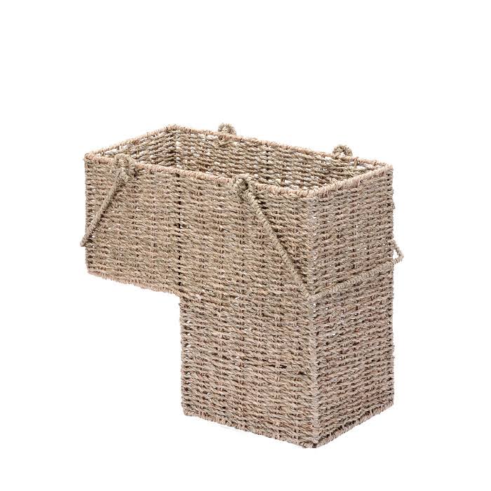 14-inch Wicker Stair Case Basket with Handles A741149