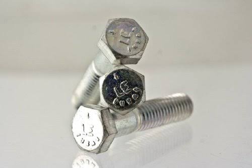 5/8-11 x 3 1/4 Grade 5 Hex Cap Screw Zinc Plated (25) Q4683
