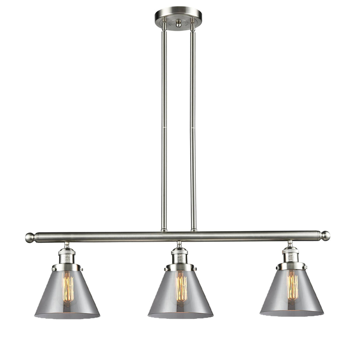 Large Cone 3 Light Island Light LED Z59445