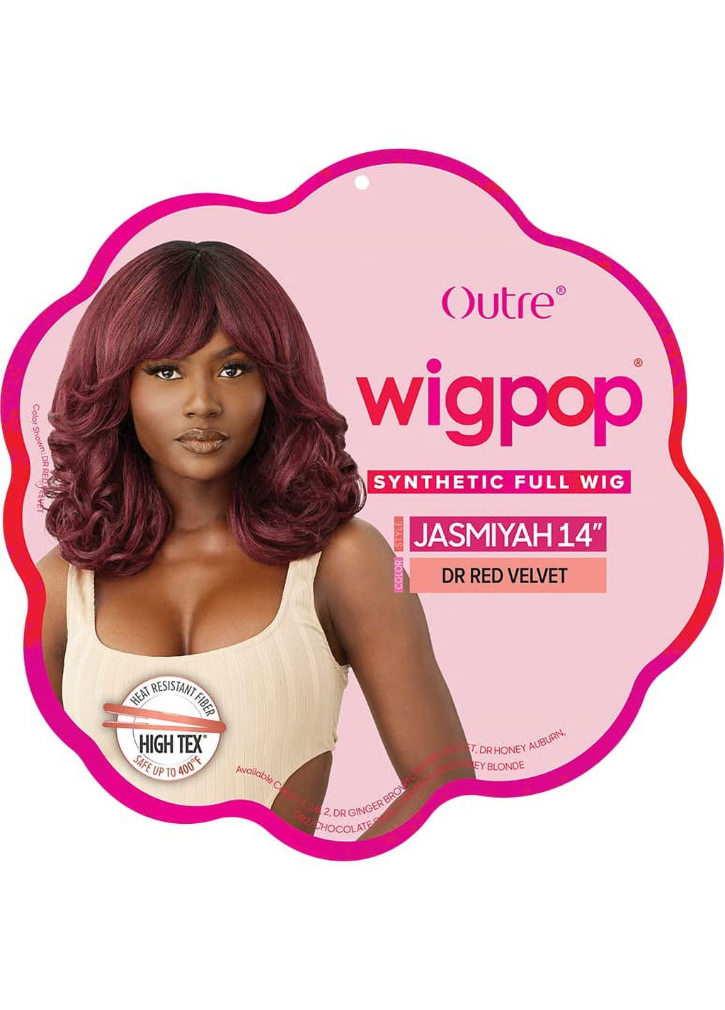 14" DR Brown Wig F958