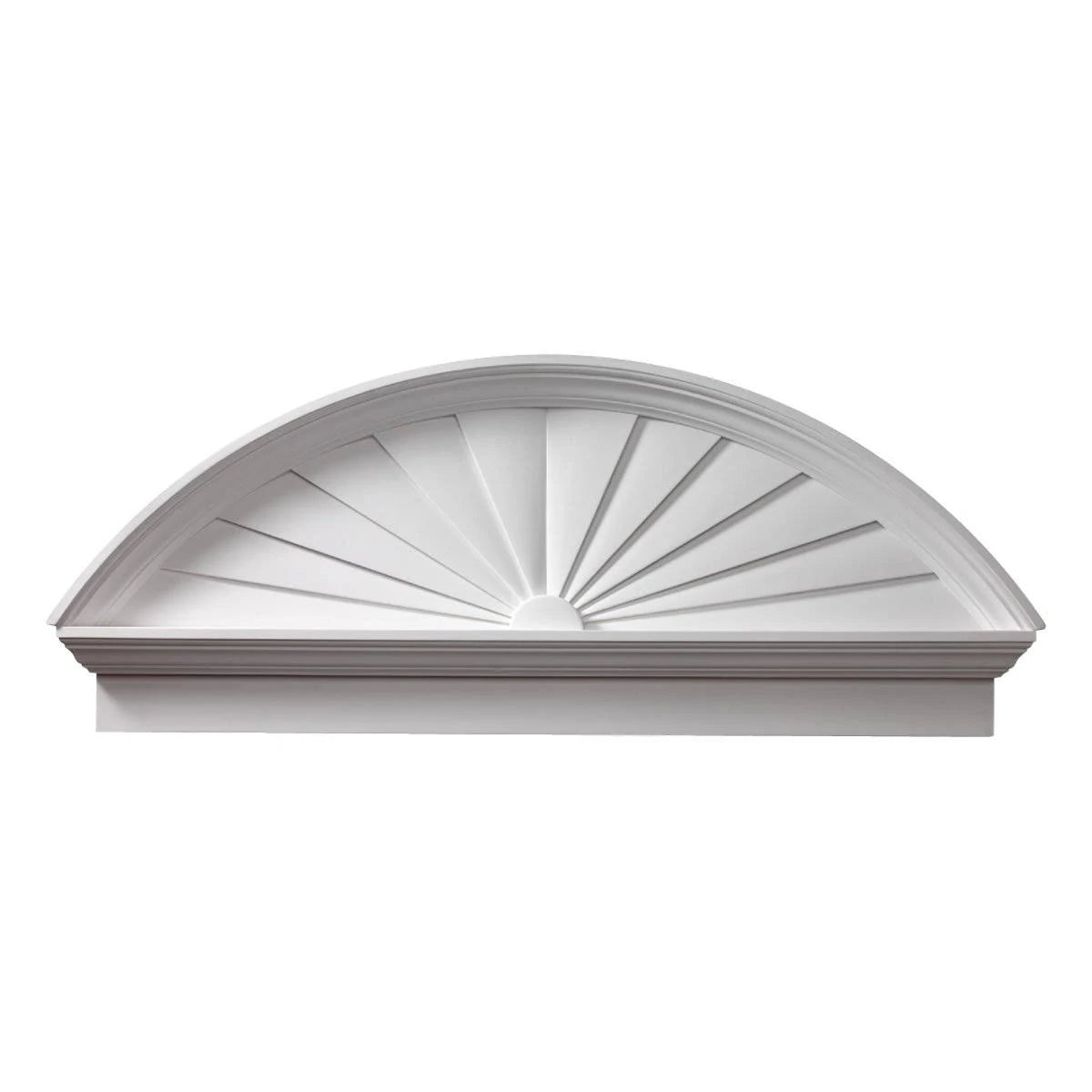 Combination Sunburst Pediment, Urethane C548