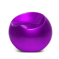 Purple Plastic Accent Stool T692