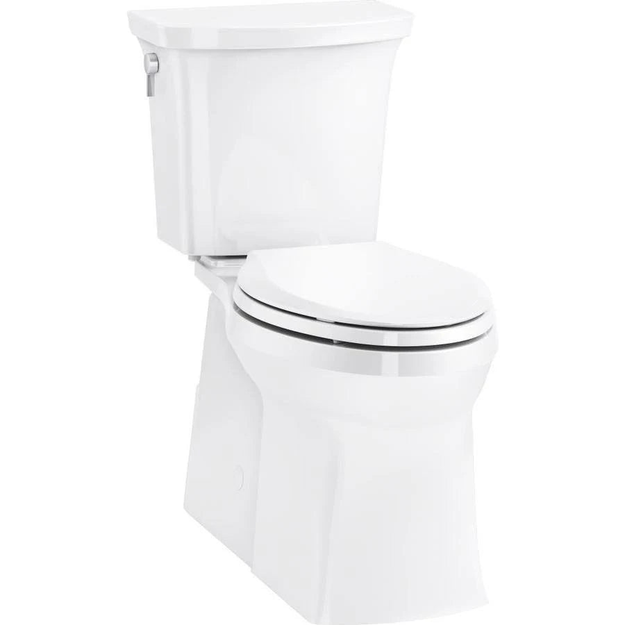 White WaterSense Elongated Comfort Height 2-Piece Toilet V56789