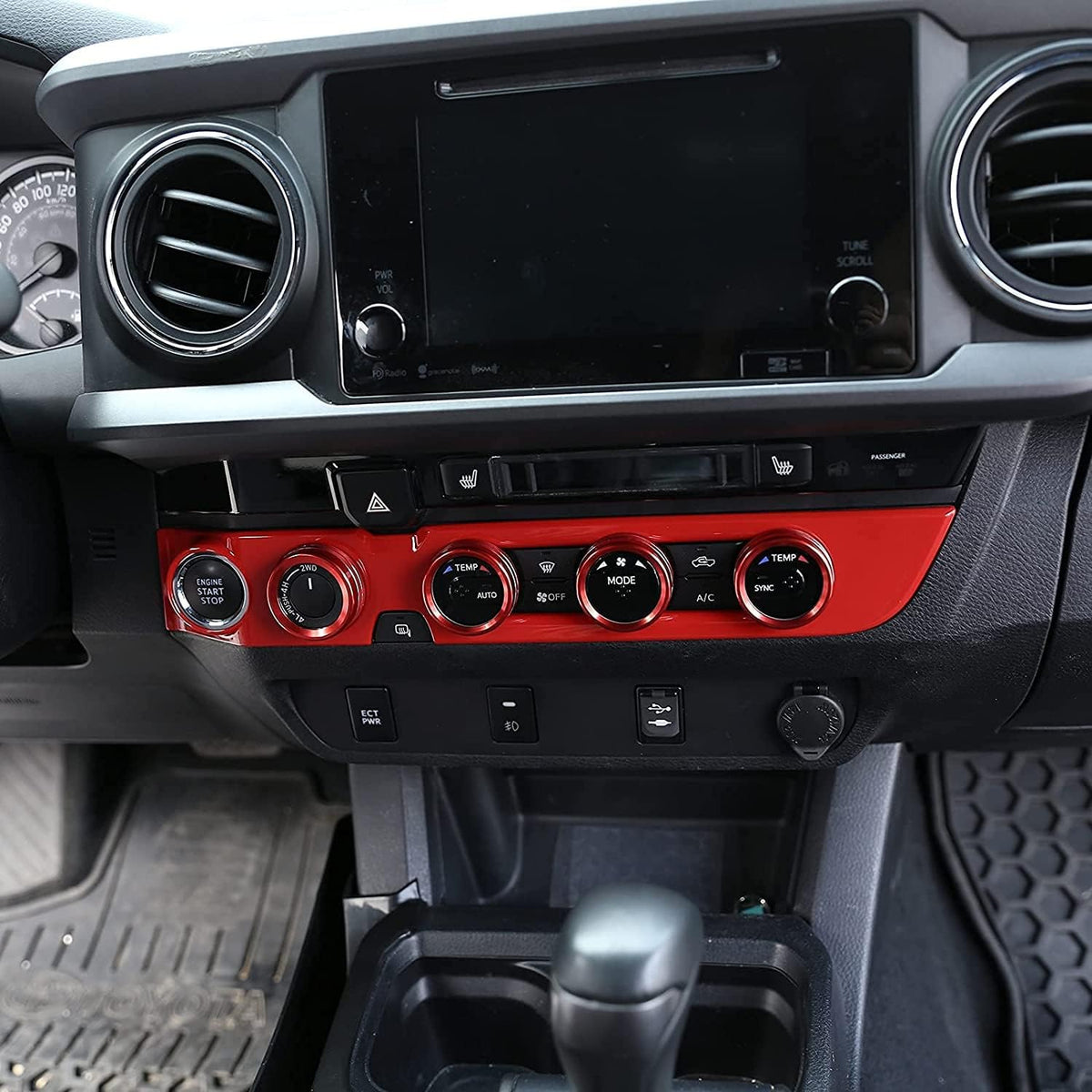 Sports Red Air Console Panel Cover Pack of 2 E979